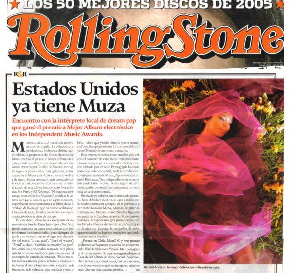 Rolling Stone · “Estados Unidos ya tiene Muza”