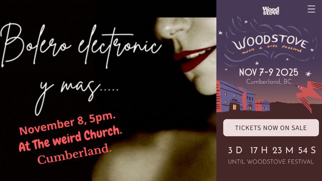 Woodstove Music &amp; Arts Festival · Nov 8, 2025 · The Weird Church, Cumberland